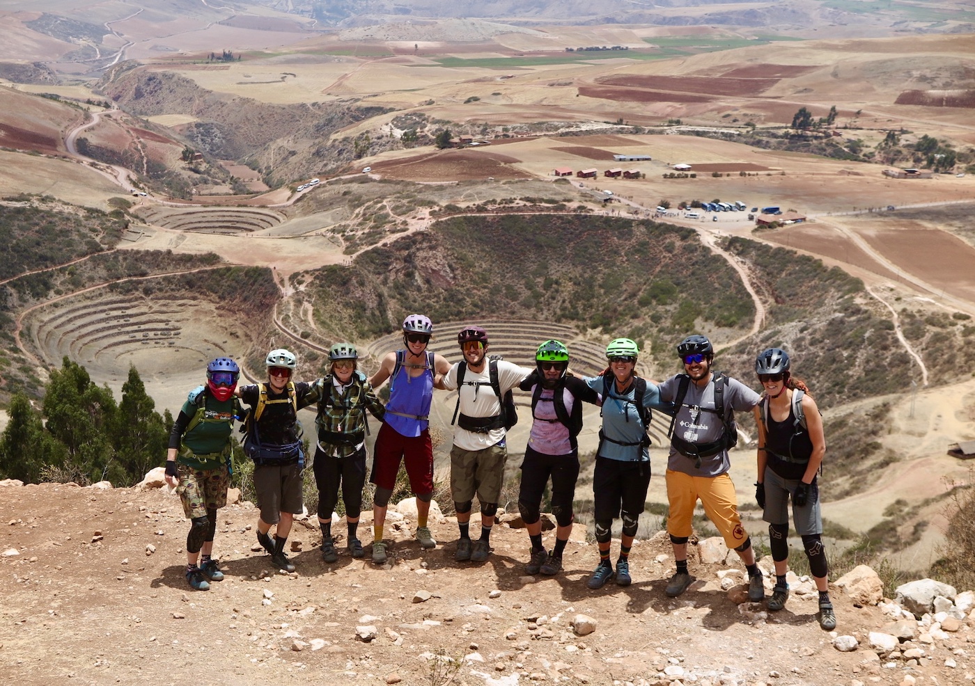 Women's mountain bike camp in Peru with scenic sights